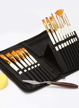 15PCS Paintiing Brushes Set Drawing Pigments Art Supplies To