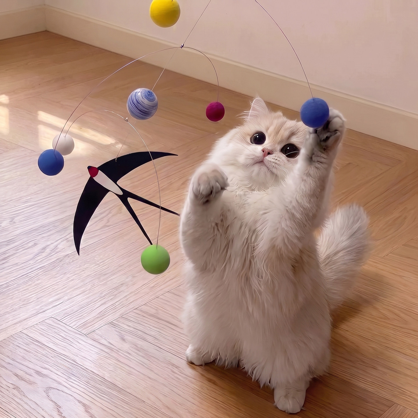 猫咪玩具悬挂燕子逗猫棒自嗨解闷