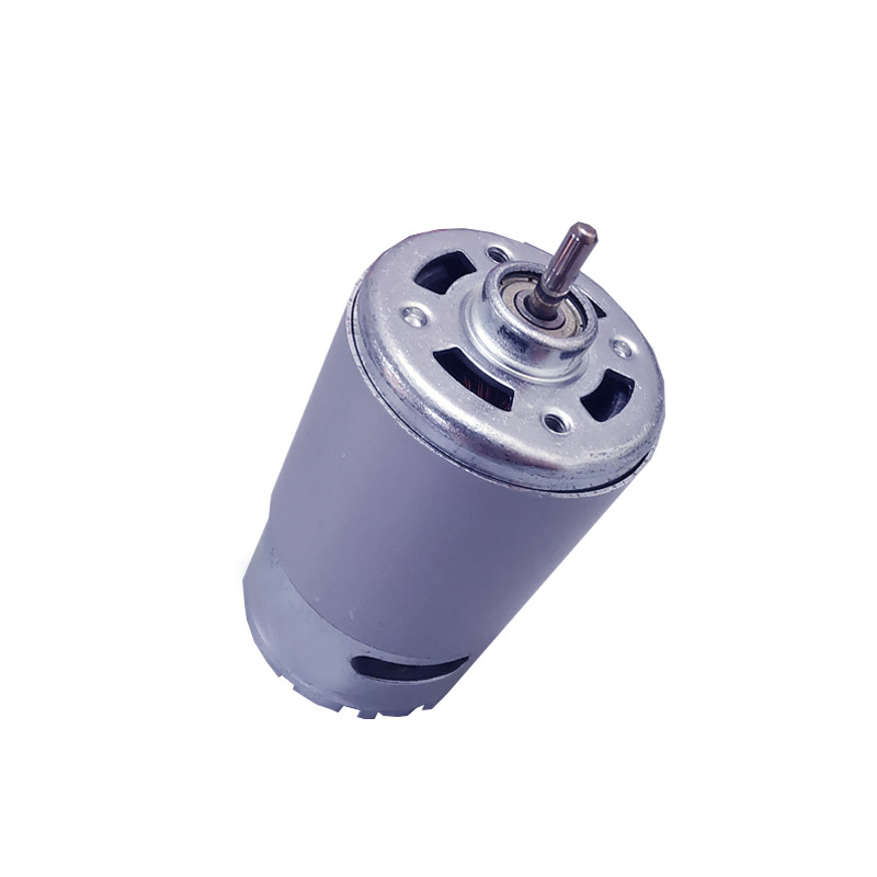 强磁555直流马达6V-12V 静音大扭力 前后滚珠轴承  中高速电机