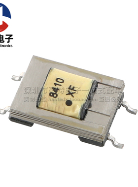 进口贴片ED8 600:300 1:1隔离 300-3500HZ坡莫合金数字音频变压器
