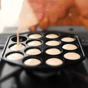 极速Taakoyaki Grill Pan 14 Holes Non Stick Takoyaki Baking T