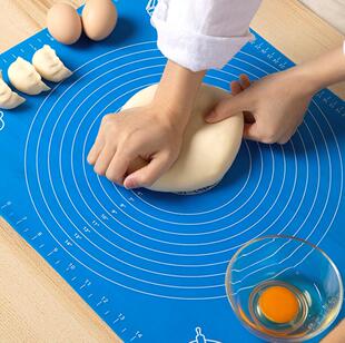 新品Large Silicone Mat Kitvchen Kneading Dough Baking Mat Co