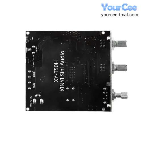 新品XY-T50H 5n0W*2蓝牙5.0带前级高低音调节立体声数字功放板模
