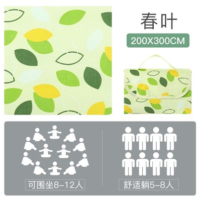极速Outdoor Camping Mat Picnic Blanket WKaterproof Mat Machi