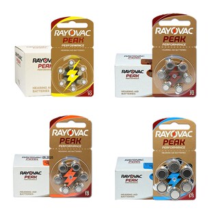 极速60 PCS Hearing Aids Battery A13 10A 13 N312 PR48 Rayovac