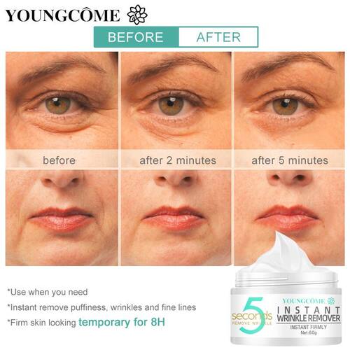 极速YOUNGCOME 5 Seconds Wrinkle RemovHer Instant Firmly Anti