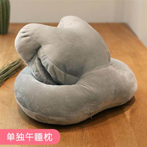 极速办公室午睡枕头趴睡枕二合一抱枕被子两N用午休神器上班族睡