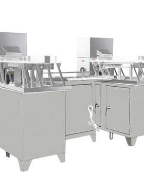 极速多顺TcSP-400半自动胶囊填充机 空胶囊粉末颗粒装粉灌装机 充