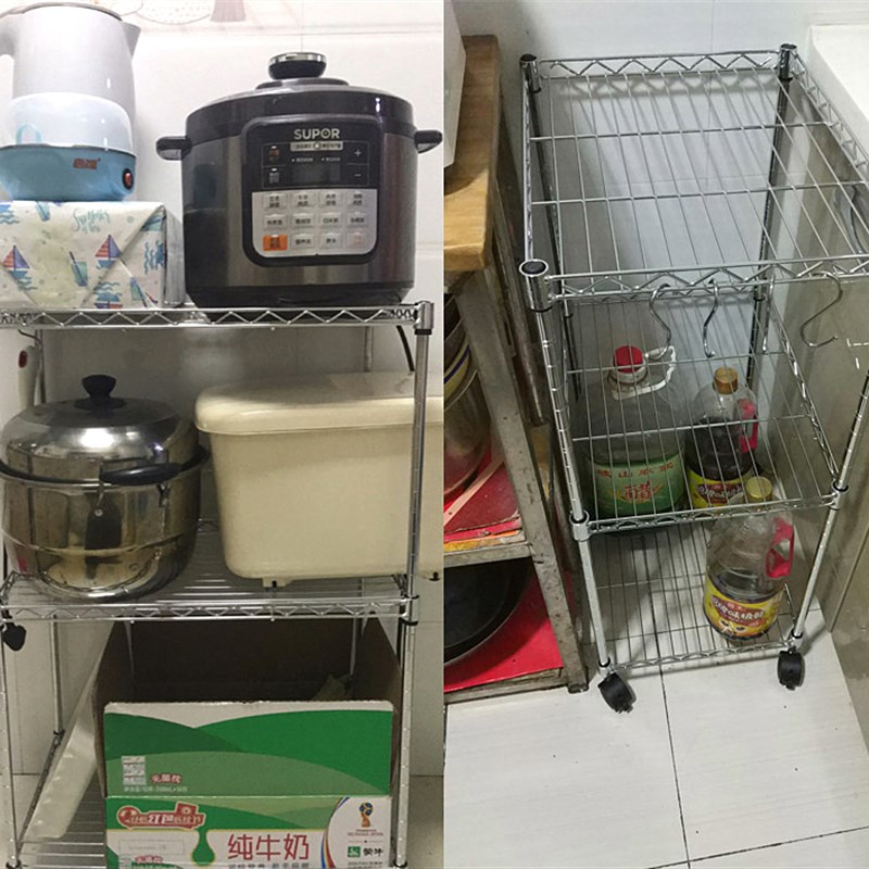 极速厨房缝隙置物架宽1n5/20/25/30cm夹缝收纳架门后橱柜边窄缝架