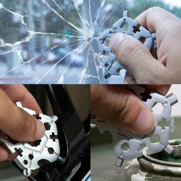 速发Multi-function Snowflake Wrench Universal Spanner