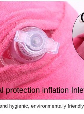 极速U-Shape Travel Pillow for Airplane InflatabSle Neck Pill