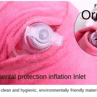 极速U-Shape Travel Pillow for Airplane InflatabSle Neck Pill