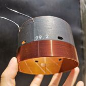 极速100心线圈低音喇叭线圈芯音圈z纯铜15寸18寸2层99.2绕线 包邮