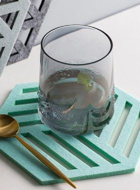 极速Household Felt Coaster CutleCry Bowl Plate Heat Insulati