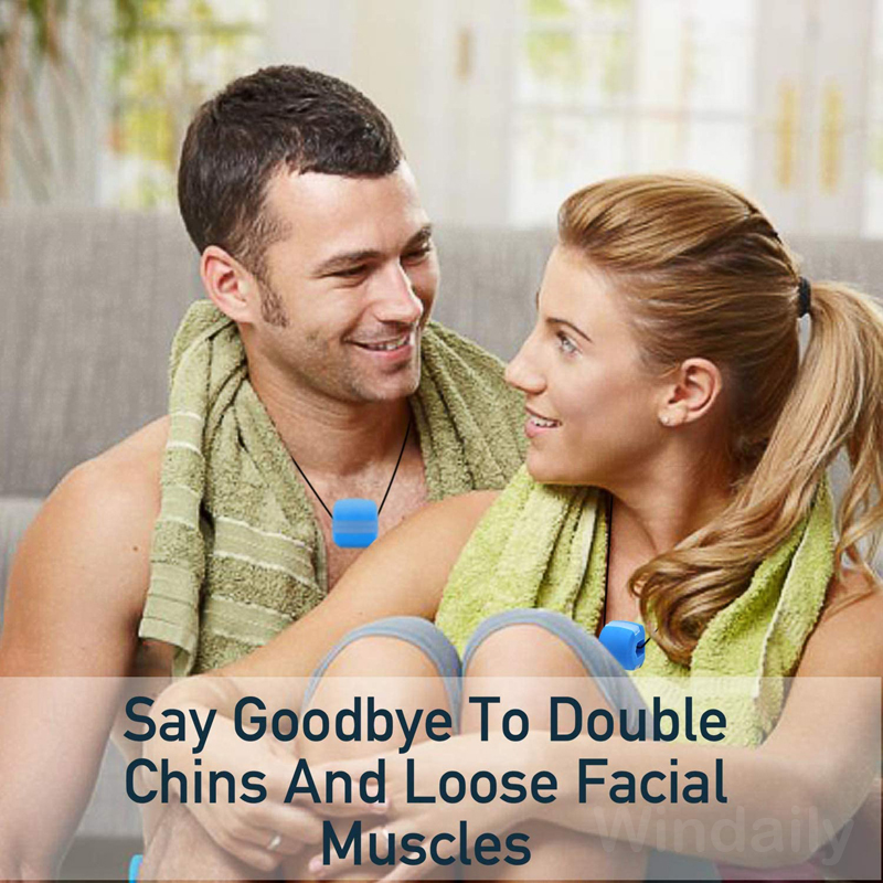 速发JawLine Chin Lift Facial Masseter Ball Fitness Face Mass