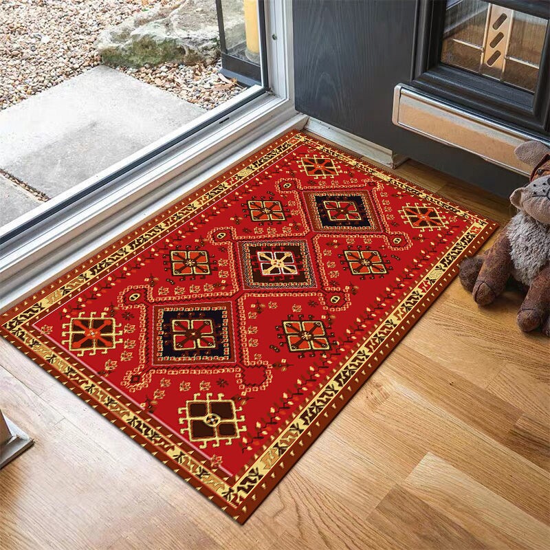 极速新疆西藏包邮入户门垫家用大I门口进门地垫美式耐脏防