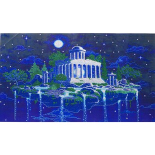 新品DIY Diamond Painting 5D Mosaic EMoon Shrine Partial Spec