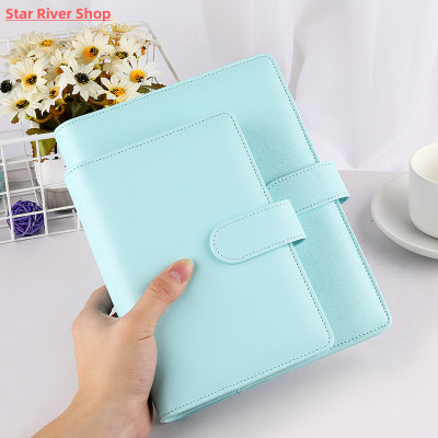 极速Macaroon Colkor A6/A5 PU Leather DIY Binder Notebook Cov