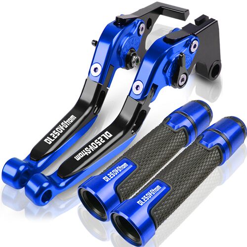 新品适用铃木摩托GSX250RGW250DL250改装离合刹车X牛角手把刹车牛