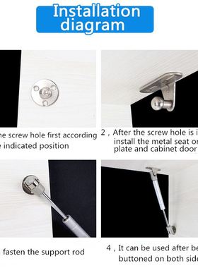 极速20N-300N  Hinge Kitchen Cabinet Door LLift Pneumatic Sup