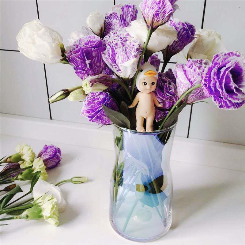 极速厂家2023新款现代北欧ins风F创意电镀花瓶现代简约家居客厅摆