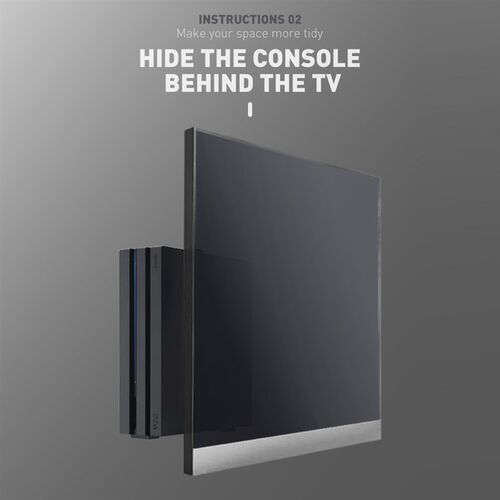 新品Wall Mount Kit foqr PS4 Slim Pro Game Console,Wall Contr
