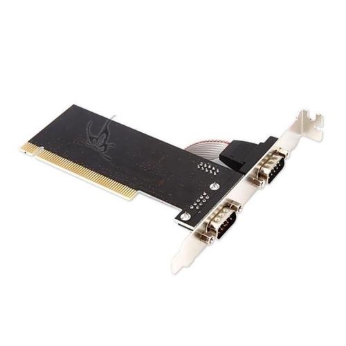 极速PCI串口卡 2j口RS232扩充卡 台式电脑PCI转9针COM口 pci com