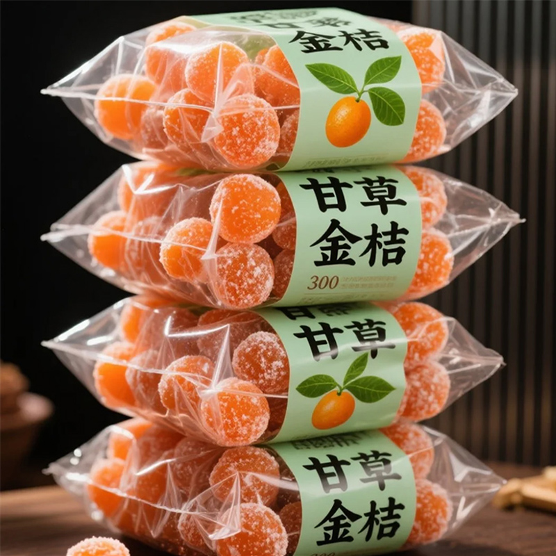 【润肺止咳】广西甘草金桔无添加