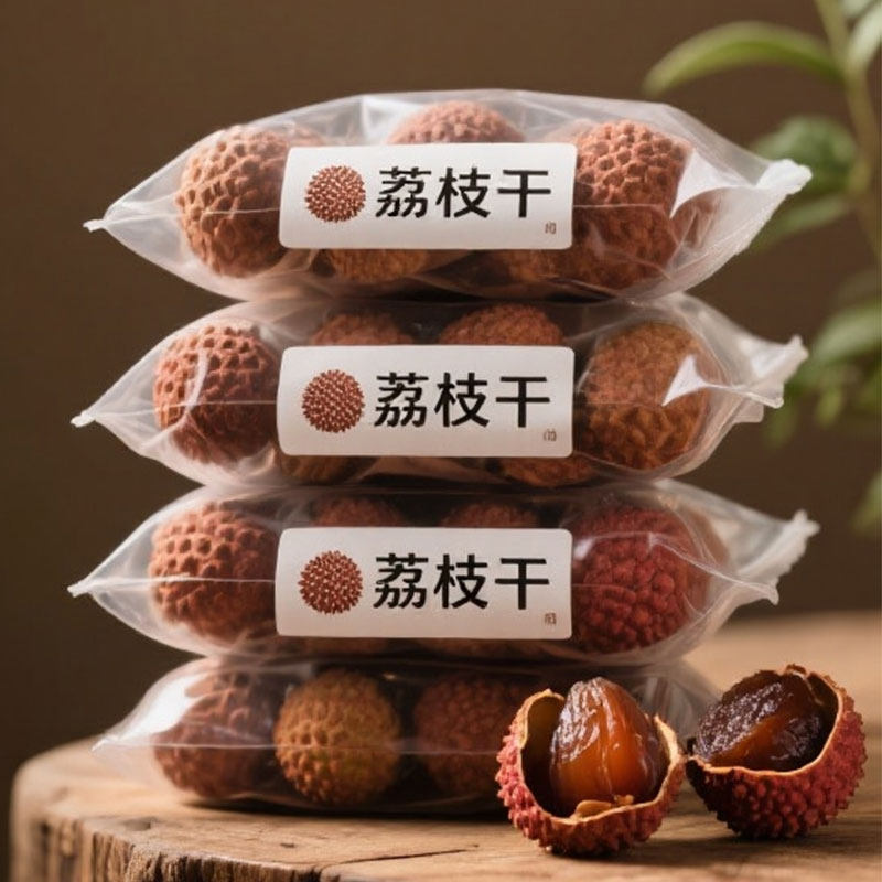 【肉厚核小】岭南荔枝干无添加