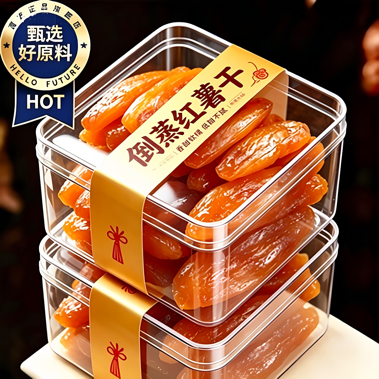 倒蒸红薯干农家自制地瓜无糖精健康小零食追剧解馋减0低脂卡热量