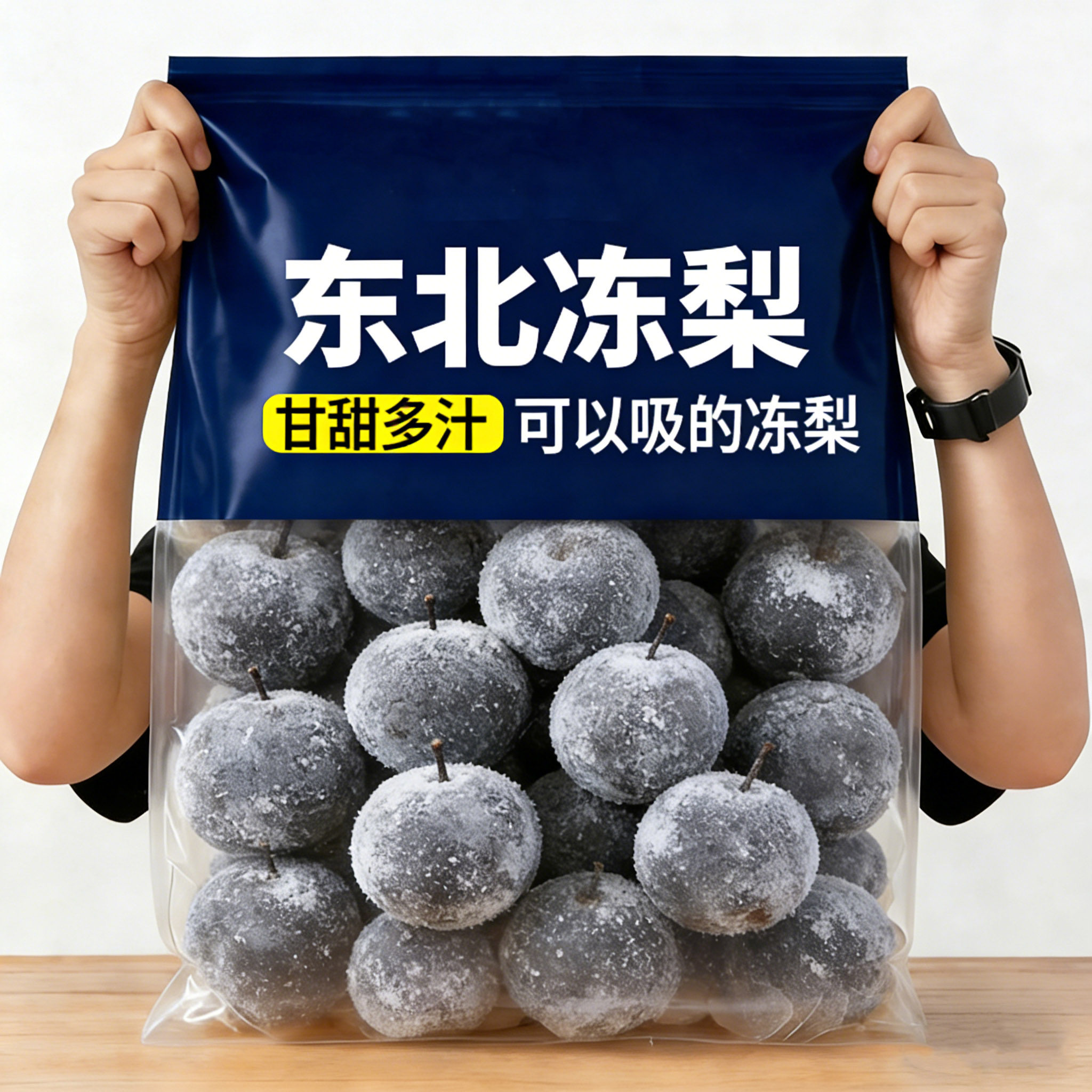 央妈推荐正宗东北冻梨大黑梨特产顺丰包邮花盖梨整箱新鲜水果年货