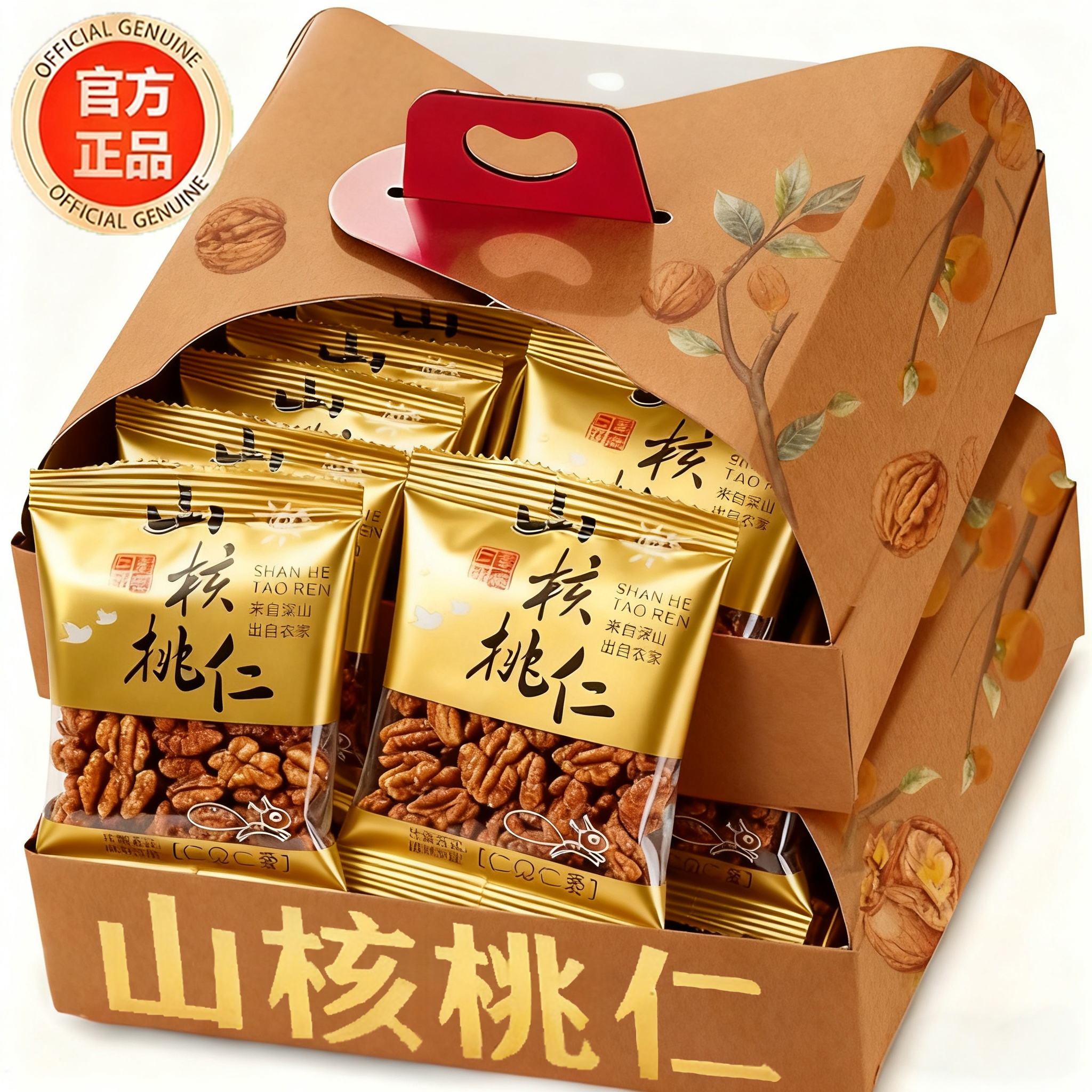 新货2025临安山核桃仁500g坚果孕妇零食小包装小核桃仁杭州特产