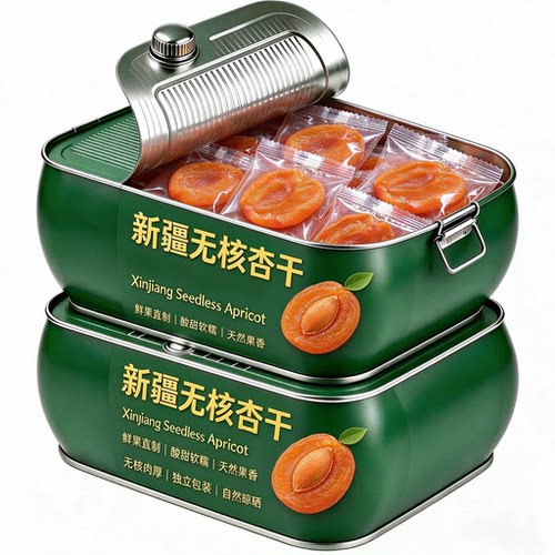 新疆杏干独立包装2026新货天然无杏仁干果脯糖孕妇零食官方旗舰店