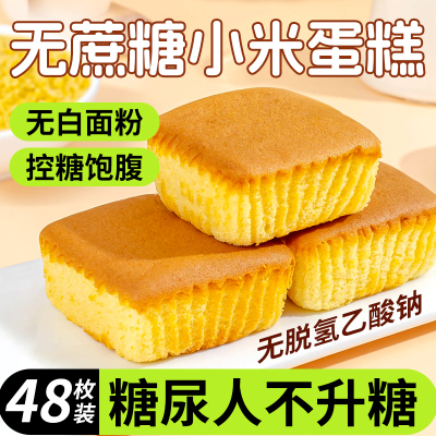 糖尿人专用无糖精蛋糕面包早餐病人各种零食食品大全糖美食旗舰店