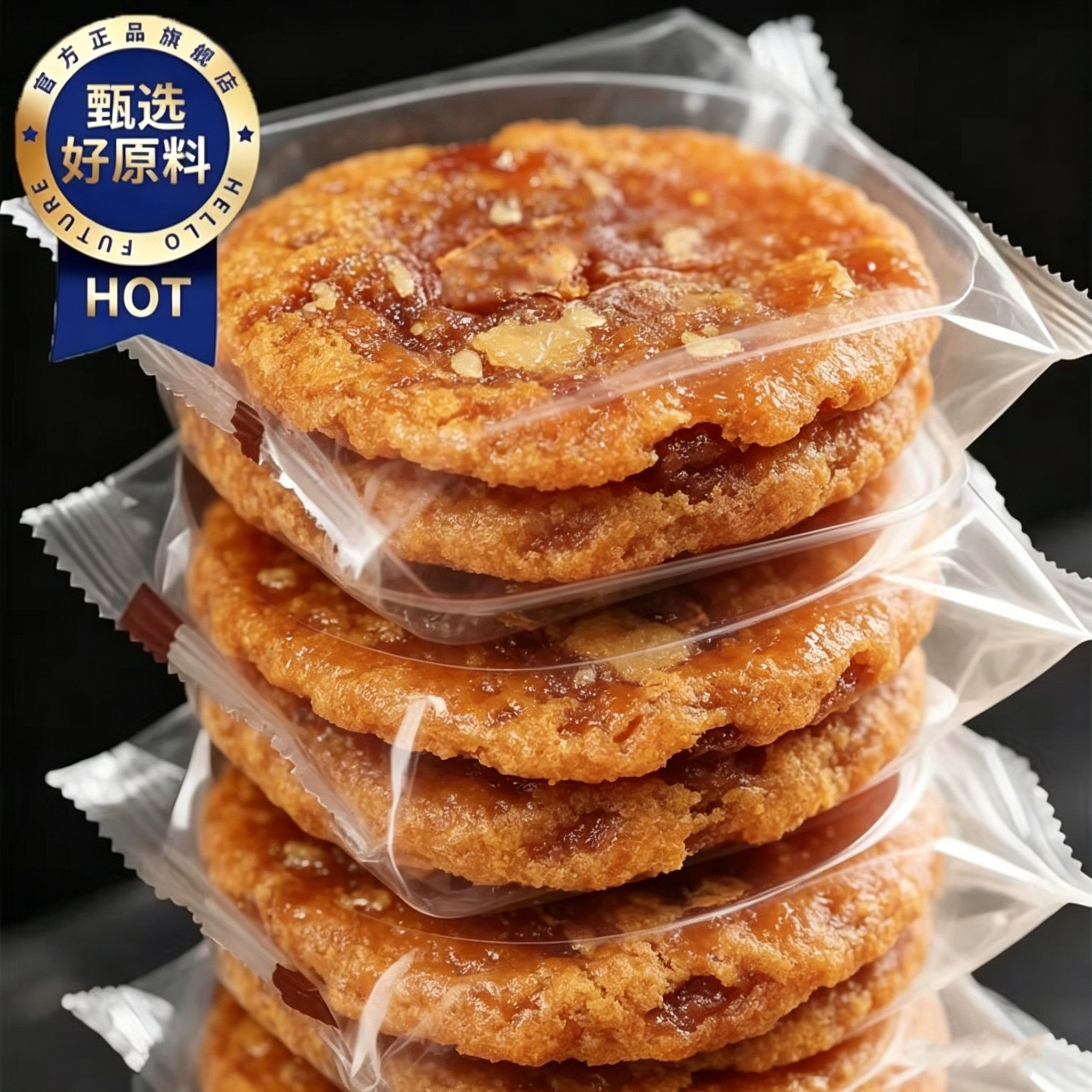 广东正宗鸡仔饼老字号广式糕点饼酥零食点心下午茶节日经典伴手礼