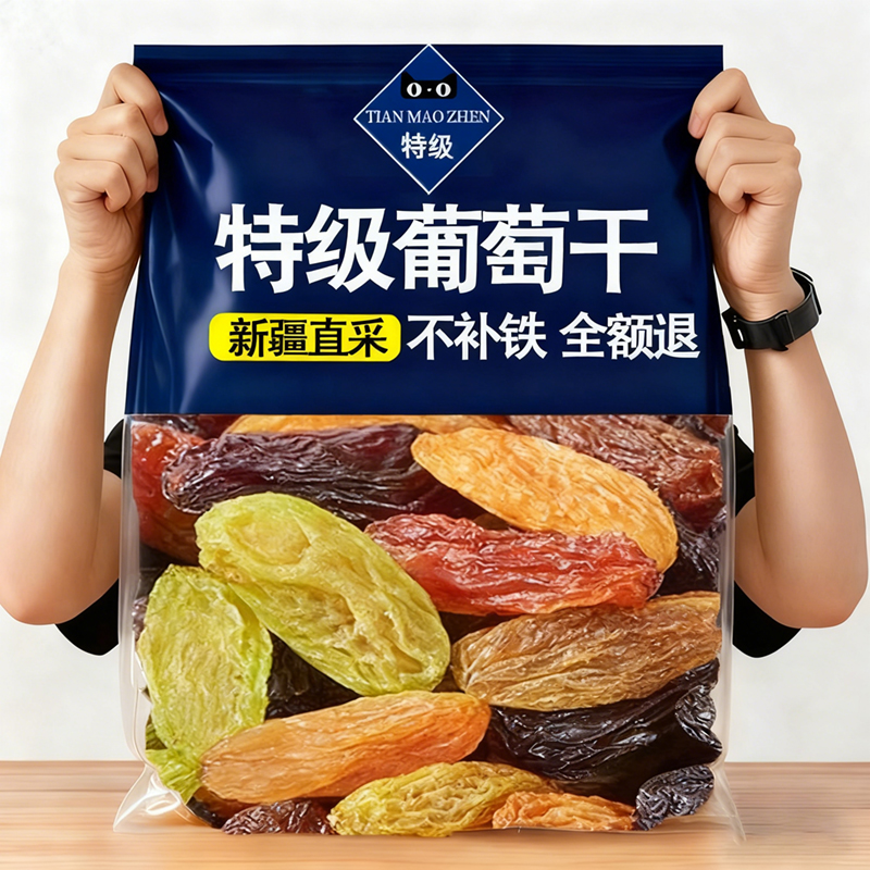央妈推荐四色特级大葡萄干