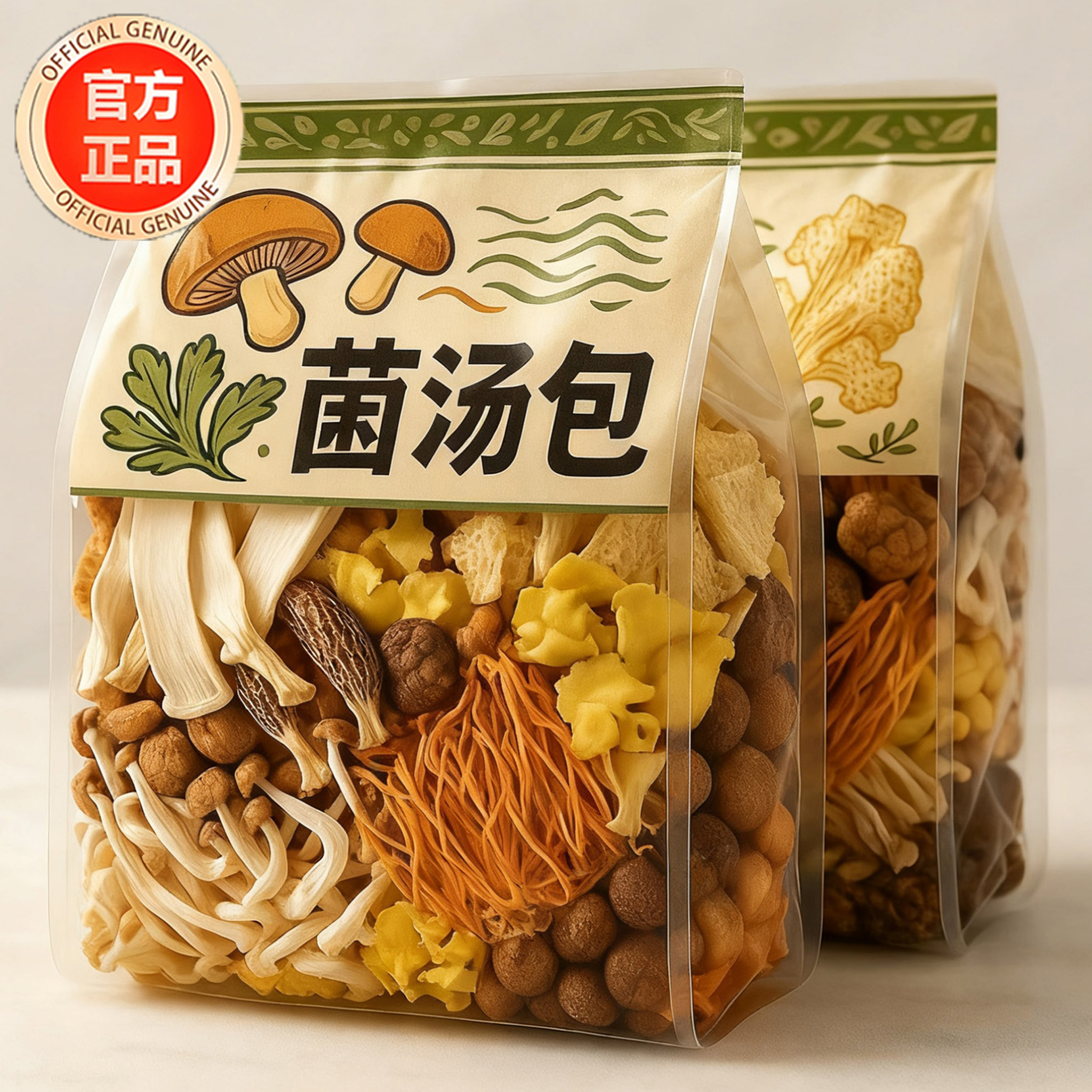 【央妈推荐】云南七彩菌汤包