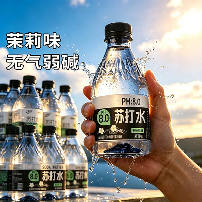 天然苏打水整箱12瓶无糖精无汽