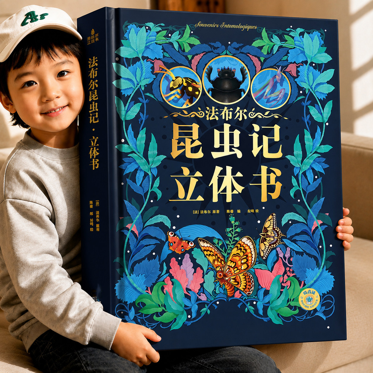 儿童恐龙昆虫玩具动物男孩女生实用生日礼物法布尔昆虫记小学生3478910-12岁三四五六七八九十岁