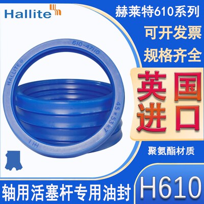 Hallite赫莱特英国进口610活塞拉杆封 20*28/22*28/22*30/25*33*6