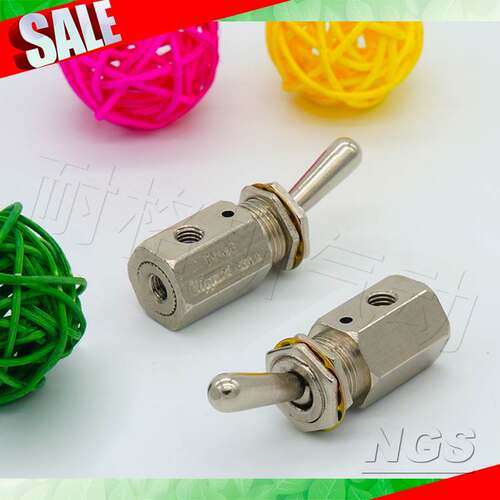 NGS耐格斯气动钮子阀机械阀TAC-2V/3V/4V/31V/41V/34C/34T