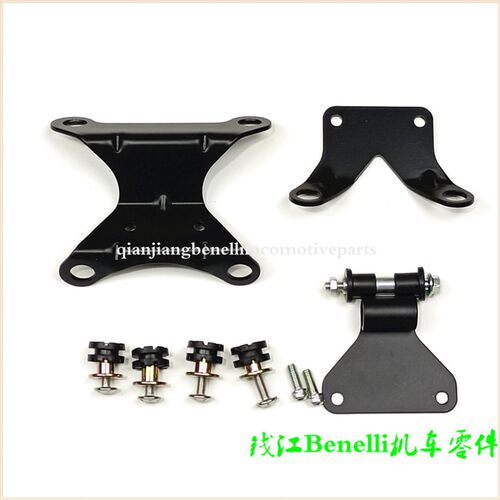 适用蓝宝龙小黄龙BJ300GS/-3/BN302S大灯上下安装支架 安装隔套