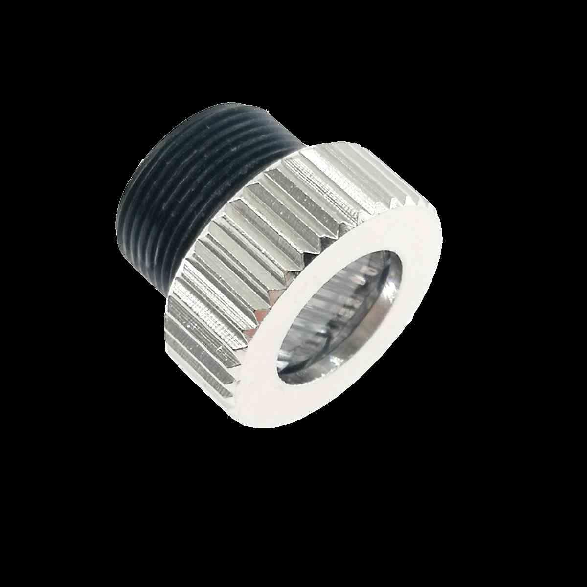 一字 十字激光头镜头模组组件 M9*0.5螺纹 全铜压花固定件