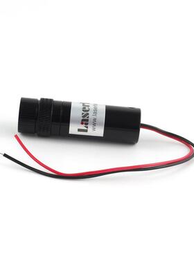 650nm近圆红色点状激光组件 5mW 30mW 玻璃透镜 工业模组 16mm