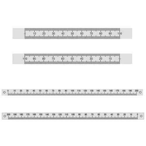 MEPLH刻度BLR200 MEPC100 MEPCTT150铝MEPCH标尺MEPLSH300 MEPL60