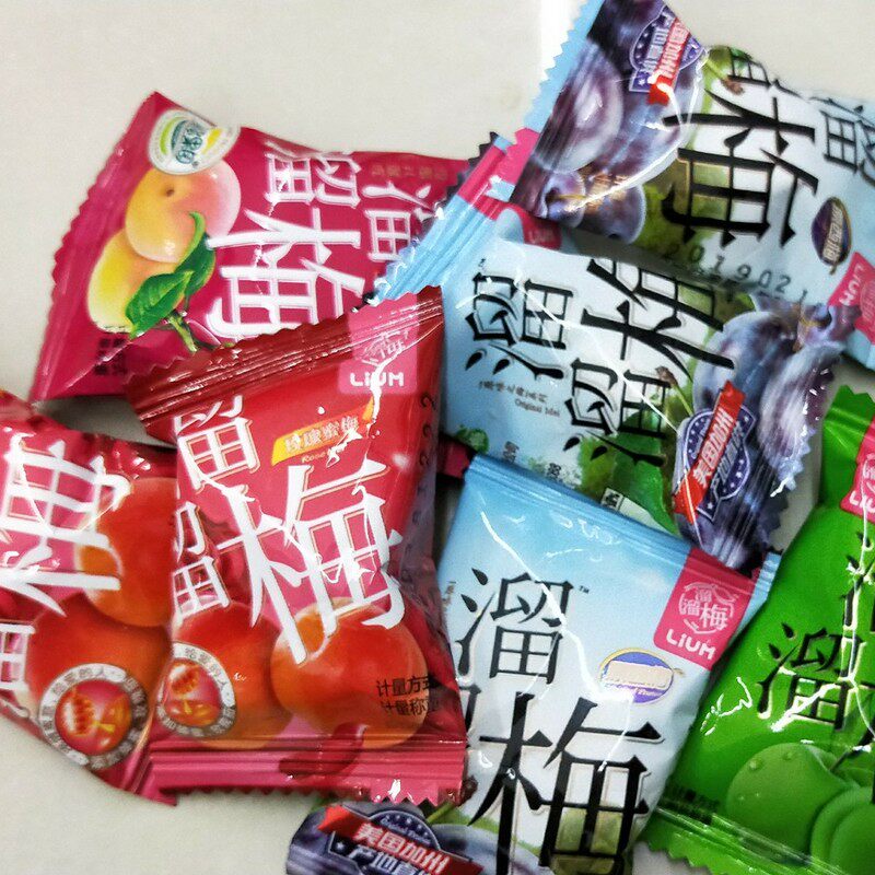 溜溜果园溜溜梅散装500克原西梅情人梅清梅雪梅乌梅休闲零食包邮