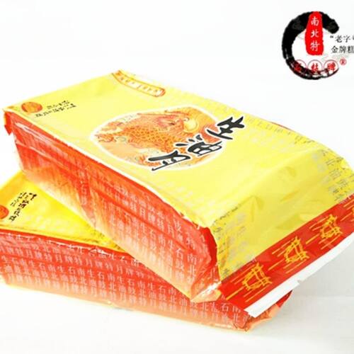衡阳特产南北特石鼓牌酥薄月饼生油月420克袋装苏式手工传统糕点