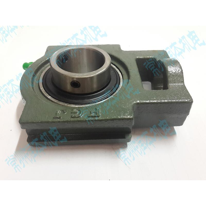 带铸造滑块座整套外球面轴承UCT210轴壳T210 UC210轴承内径50MM