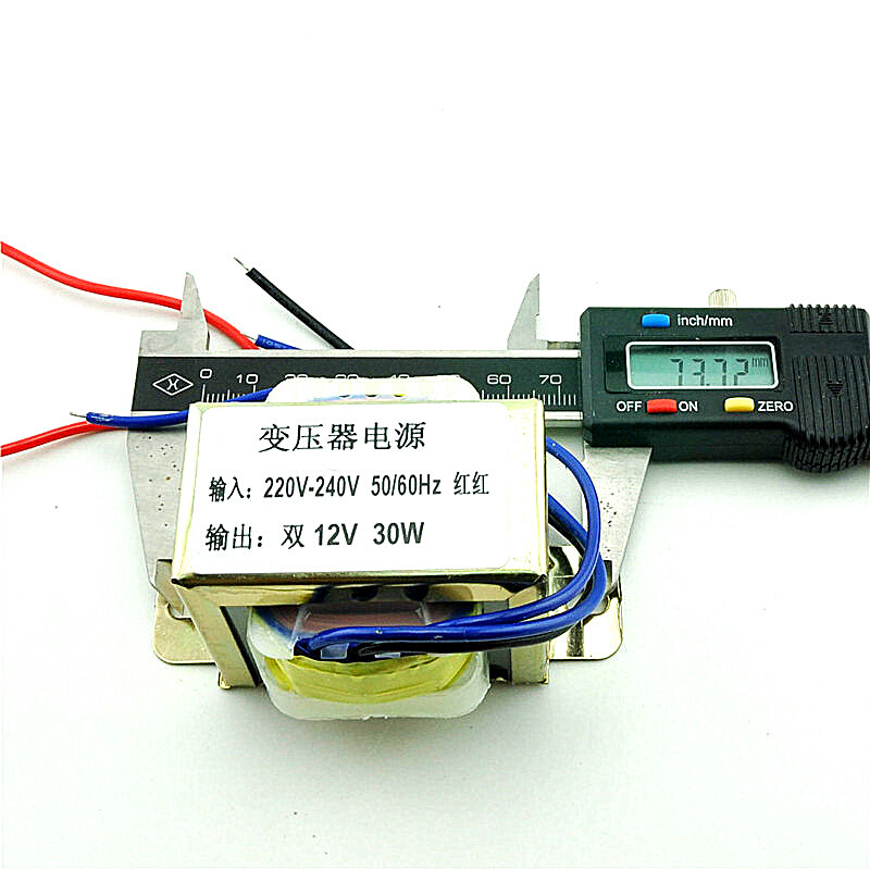 可定做|30W2*12V 30W2*12V电源变压器输入220VP 50Hz/输出2*12V