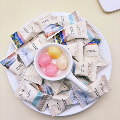 英国ZOSLI佐斯里白桃柠檬味硬糖